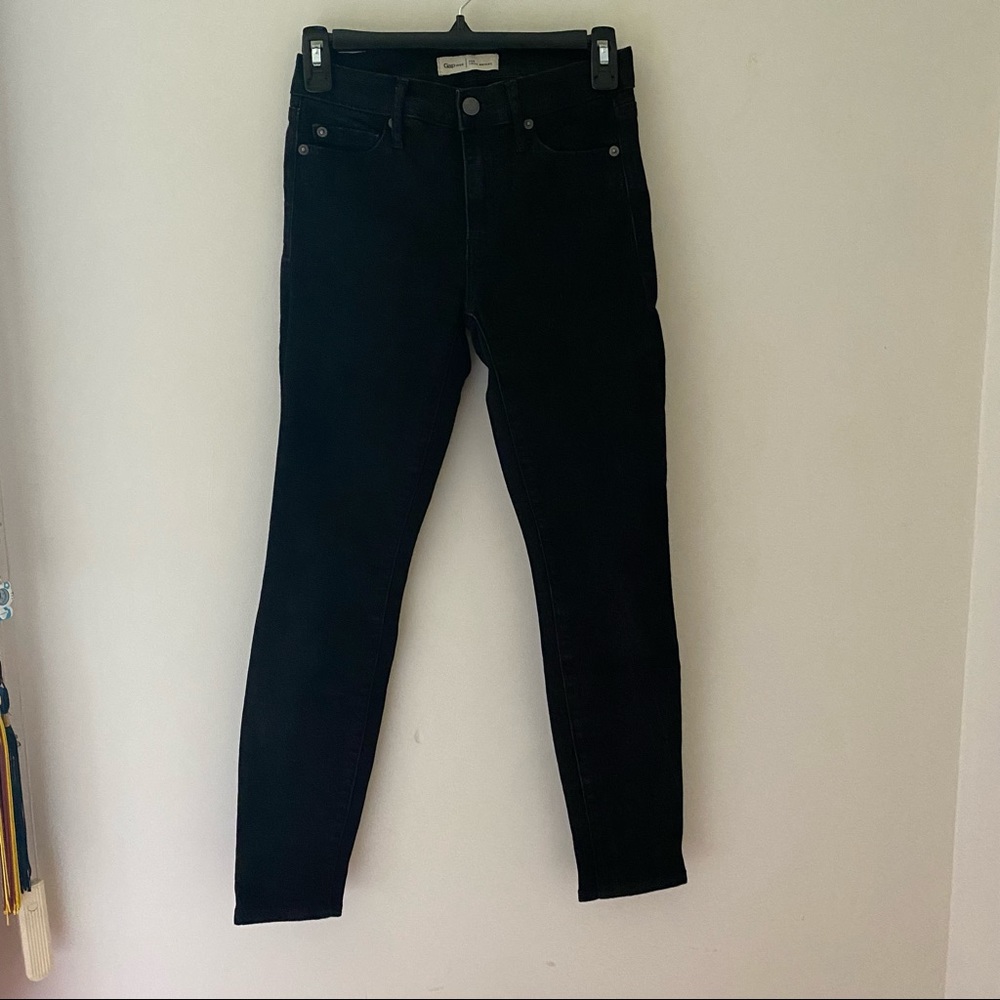 Gap | Black Skinny Jeans Size 25 Short